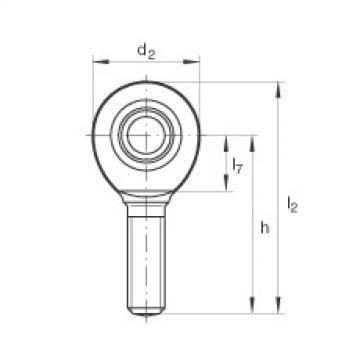 Rod ends - GAL12-UK