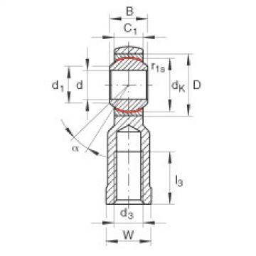 Rod ends - GIKL20-PW