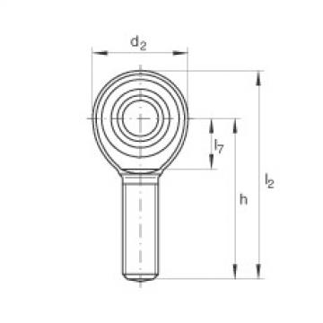 Rod ends - GAKL10-PW