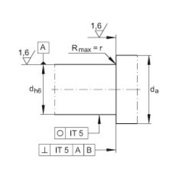 Axial angular contact ball bearings - ZKLF1255-2RS-PE