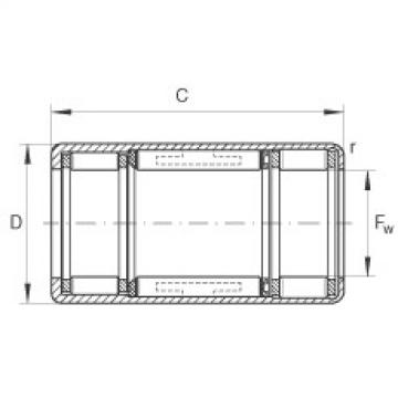 Drawn cup roller clutches - HFL0822-KF