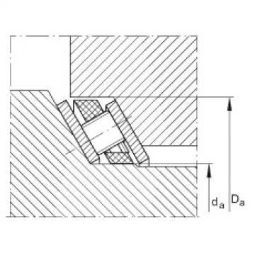 Axial angular contact roller bearings - AXS0816