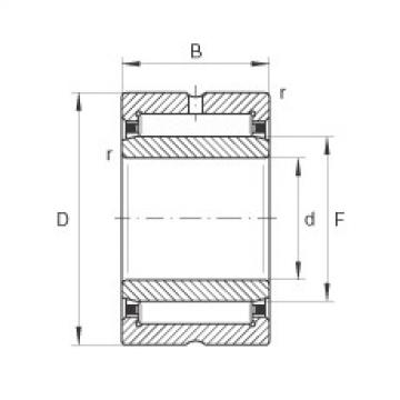 Needle roller bearings - NA4826-XL