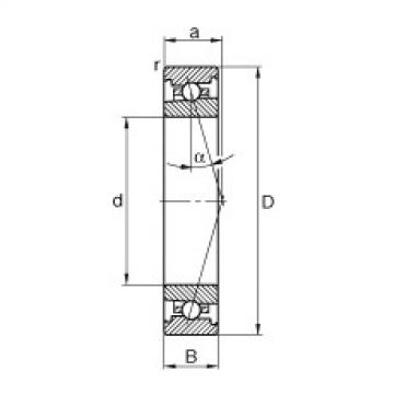 Spindle bearings - HS7001-C-T-P4S