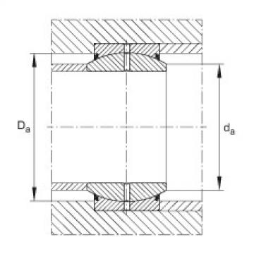 Radial spherical plain bearings - GE12-DO