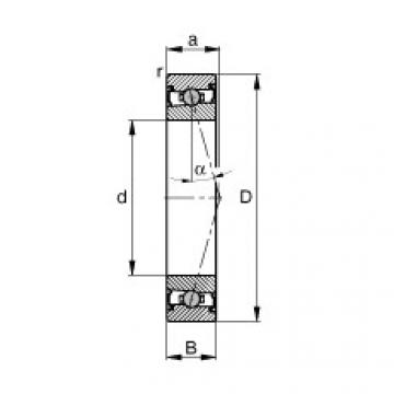 Spindle bearings - HCS71900-C-T-P4S