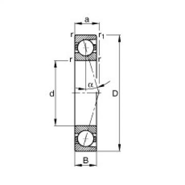 Spindle bearings - B7001-C-T-P4S