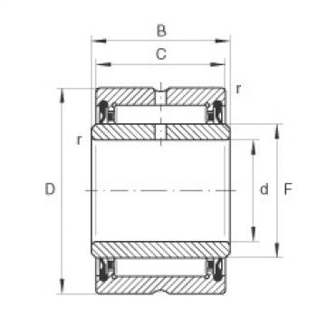 Needle roller bearings - NA4906-2RSR-XL