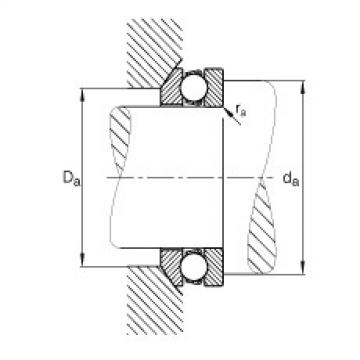 Axial deep groove ball bearings - 53202