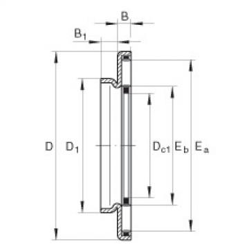 Axial needle roller bearings - AXW10