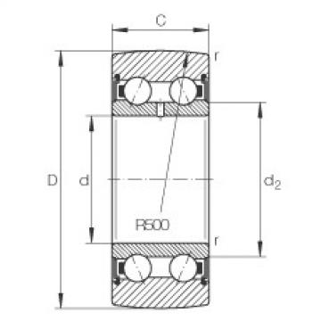 Track rollers - LR5007-2RS