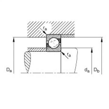 Angular contact ball bearings - 7005-B-XL-TVP