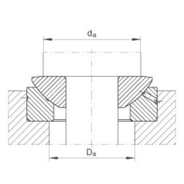 Axial spherical plain bearings - GE10-AX