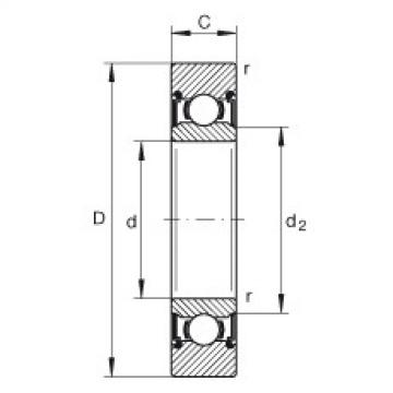 Track rollers - LR206-X-2RS