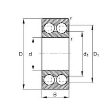 Deep groove ball bearings - 4201-B-TVH