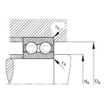 Deep groove ball bearings - 4206-B-TVH