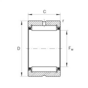 Needle roller bearings - NKS60-XL