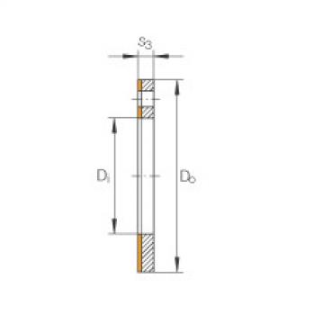 Thrust washers - EGW18-E40-B