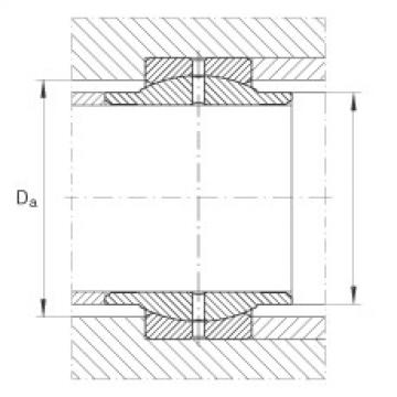 Radial spherical plain bearings - GE100-LO