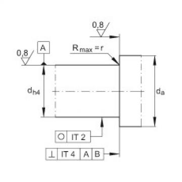 Axial angular contact ball bearings - 7602015-2RS-TVP