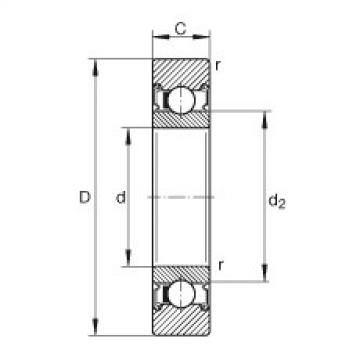 Track rollers - LR203-X-2RSR