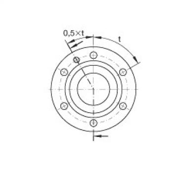 Axial angular contact ball bearings - ZKLF1255-2RS-PE