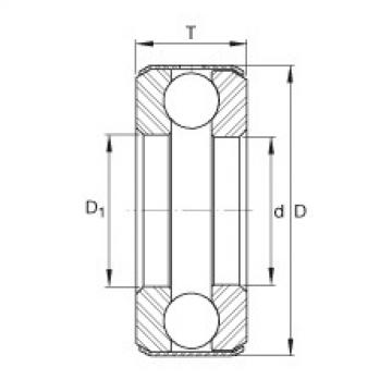 Axial deep groove ball bearings - B10