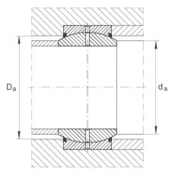 Radial spherical plain bearings - GE110-DO-2RS