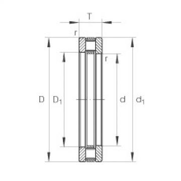 Axial cylindrical roller bearings - 81105-TV