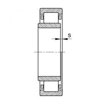 Cylindrical roller bearings - NU1008-XL-M1