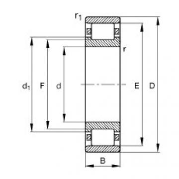 Cylindrical roller bearings - N202-E-XL-TVP2