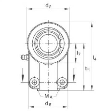 Hydraulic rod ends - GIHNRK32-LO