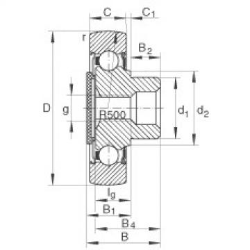 Stud type track rollers - ZL203-DRS