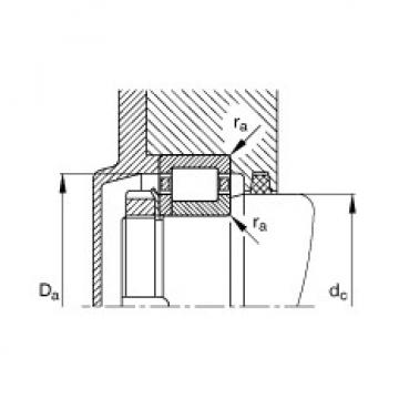 Cylindrical roller bearings - NJ2308-E-XL-TVP2 + HJ2308-E