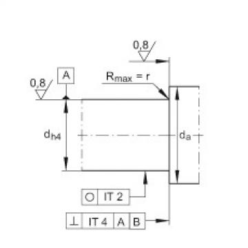 Axial angular contact ball bearings - ZKLF3080-2RS-2AP-XL