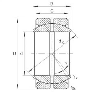 Radial spherical plain bearings - GE19-ZO