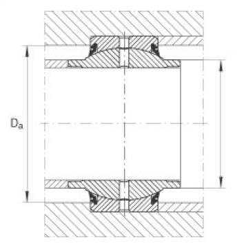 Radial spherical plain bearings - GE20-HO-2RS