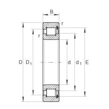 Cylindrical roller bearings - SL1818/500-E-TB