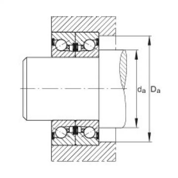 Axial angular contact ball bearings - BSB3062-2Z-SU