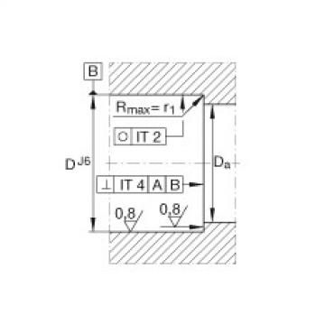 Axial angular contact ball bearings - BSB2047-SU-L055