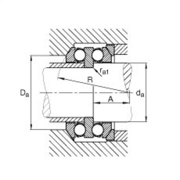 Axial deep groove ball bearings - 54210