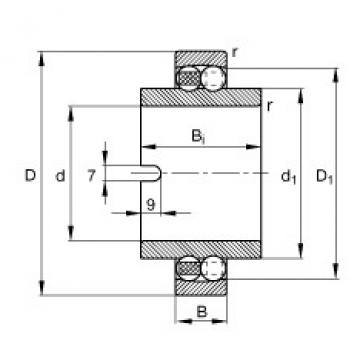 Self-aligning ball bearings - 11205-TVH