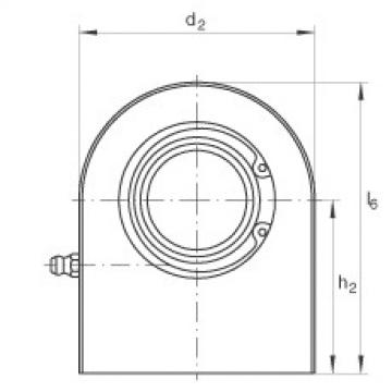 Hydraulic rod ends - GF30-DO