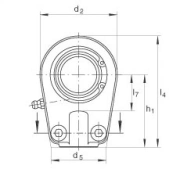 Hydraulic rod ends - GIHRK25-DO