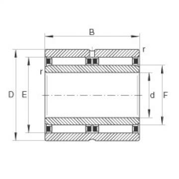 Needle roller bearings - NAO30X45X26-ZW-ASR1-XL