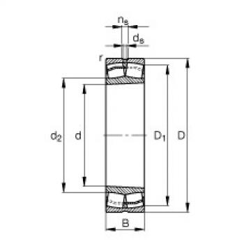 Spherical roller bearings - 21309-E1-XL-K