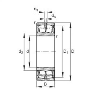 Sealed spherical roller bearings - WS22205-E1-XL-2RSR