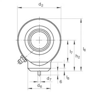 Hydraulic rod ends - GK45-DO