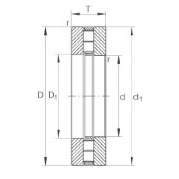 Axial cylindrical roller bearings - 89309-TV