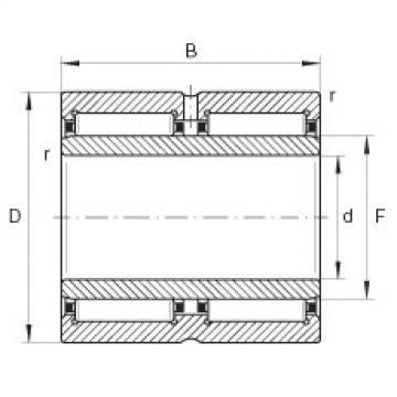 Needle roller bearings - NA6908-ZW-XL